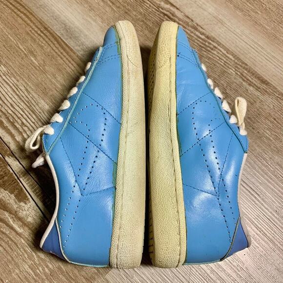 vintage 80’s NIKE BLAZER LOW CELESTIAL BLUE LOW TOP SNEAKER SHOES 7 MEN’S swoosh